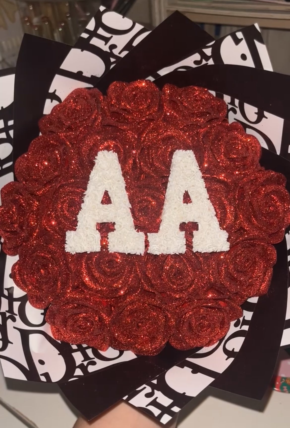 Babies Breath (Letter w/ Heart)