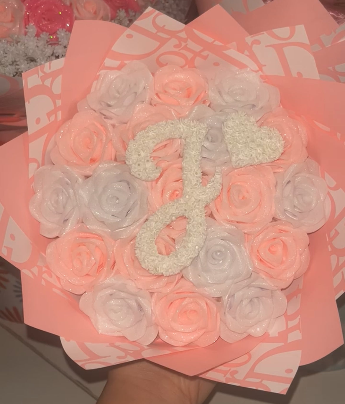 Babies Breath (Letter w/ Heart)