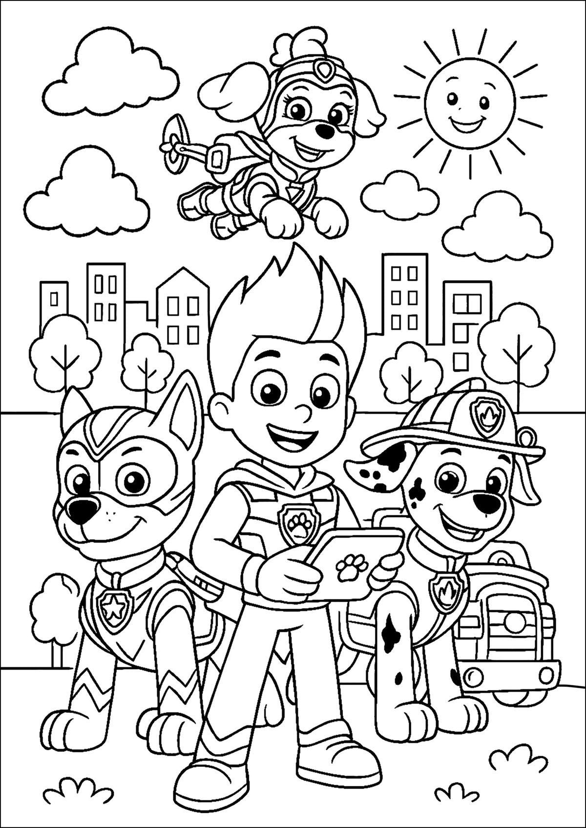 Custom PP Colouring Sheets w/ custom mini Pencil Crayon Box
